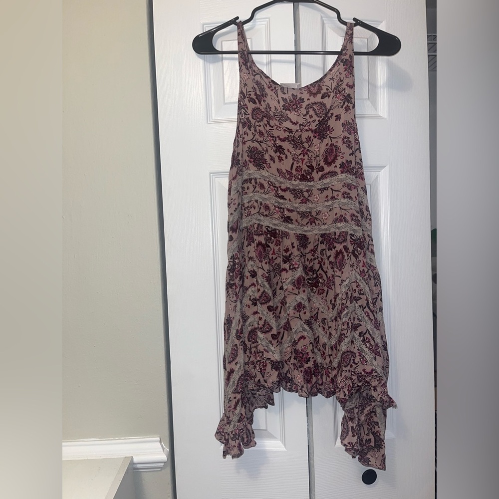 Free People Floral Sleeveless Dress